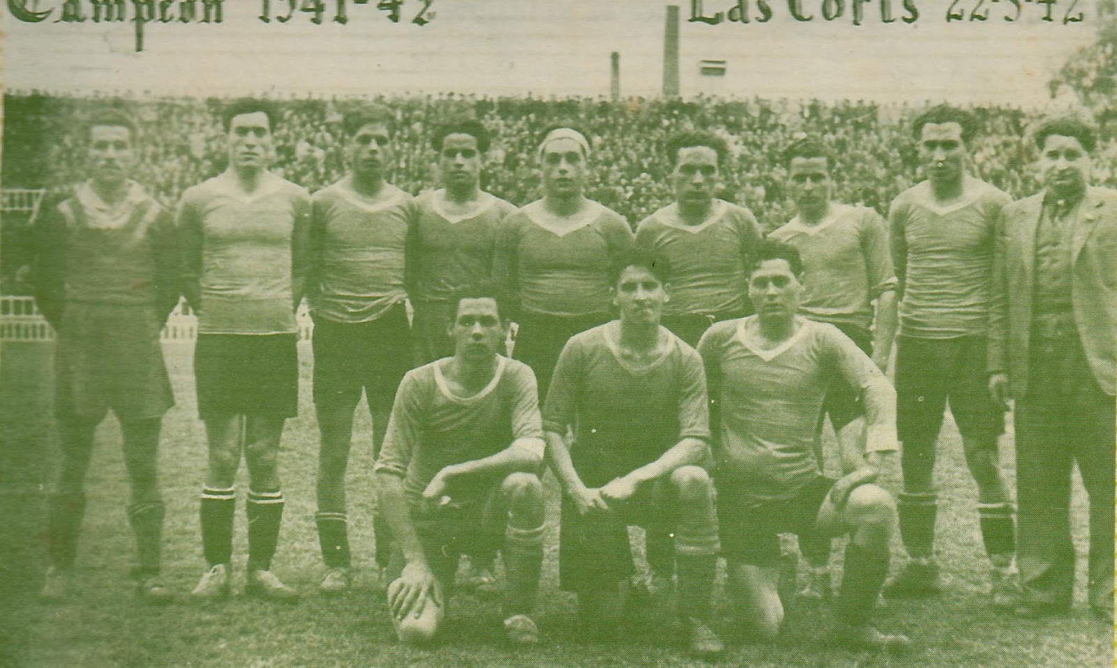 De fet la temporada de l'any 1942 va ser molt exitosa i apoteòsica pel C.F. Bonmatí perquè va ser l'any que va jugar al camp de futbol de Barcelona.